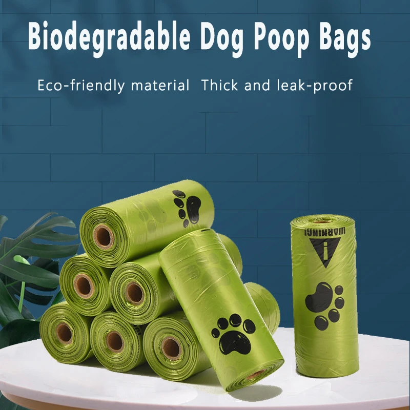 야외 가정용 에코 애완 동물 쓰레기 봉투, 반려동물 배설물 청소 도구, 반려동물 용품 액세서리, 브레이크 포인트 디자인 