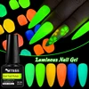 7ml Fluorescent Glow In Dark Gel Nail Polish Neon Luminous Gel Polish Summer Nails Semi Permanent Soak Off Nail Art UV Varnish 1