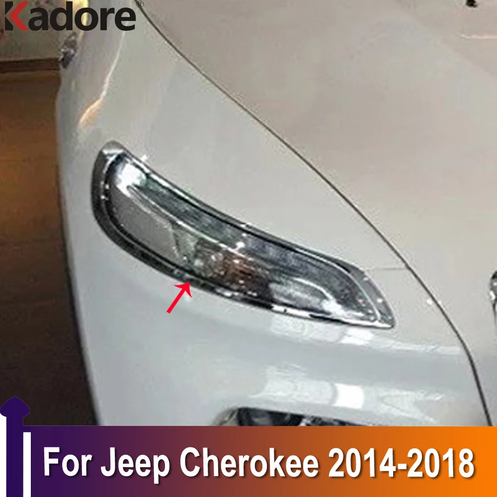 

Накладка на переднюю фару для Jeep Cherokee 2014 2015 2016 2017 2018