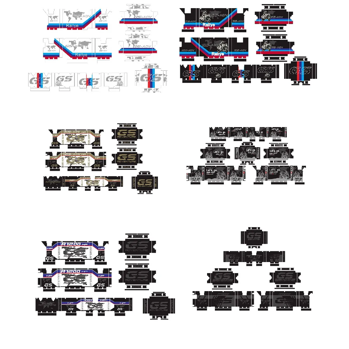 autocollant-de-moulage-Etanche-en-alliage-d'aluminium-pour-moto-bmw-r1250gs-r1250-gs-adv-adventure-2019-2023