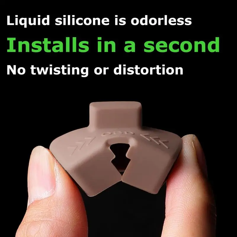 waterproof car OBD Port Cover silicone rust-proof OBD Port Lock Protective Sleeve Dust OBD Clogging Caps for Car Accessories