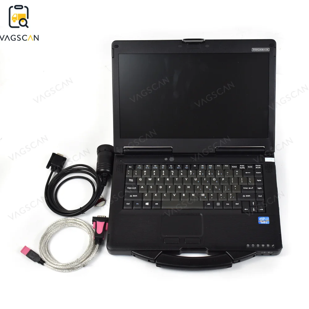 

Auto Diagnostic Scanner for Liebherr Sculi Diagnosis Software Wire Harness with CF53 Laptop for Liebherr Diagnostic Scanner