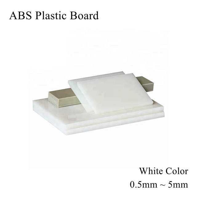 Panneau ABS blanc de 0.5mm, feuille de plastique de formage sous