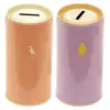 1Pcs Cute Animal Print Creative Gift Saving Bank Money Box Tin Coin Cartoon Zoo Piggy Bank Kids Room Home Decor 5