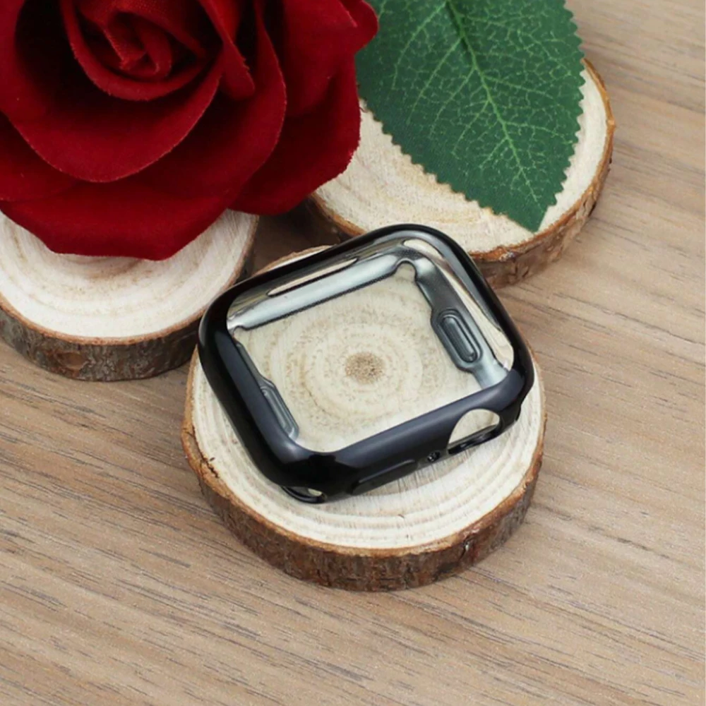 ตัวเลือกสินค้า ฝาครอบ TPU ป้องกันรอย สำหรับ Apple Watch ทุกรุ่น