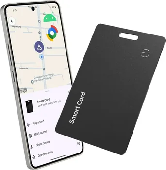 Localizzatore di portafogli per Android, scheda di localizzazione di portafogli App Google, localizzatore di oggetti ricaricabile wireless, tag di localizzazione di smart card Ip68