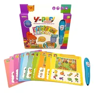 Russian Early Education Intelligent Book Electronic Children Talking and Reading Pen Toy Learning Book Pen for Kids Toys 1