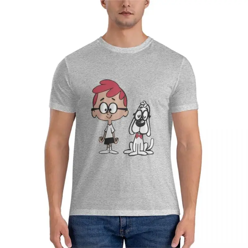 T-Shirt Aderente Mr. Peabody E Cresta T-Shirt Oversize Da Uomo T-Shirt Estiva Da Uomo