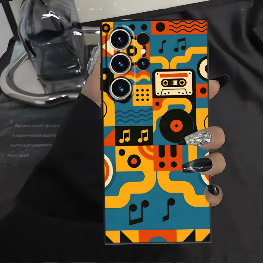 Phone Cover Case with Cool Music Design