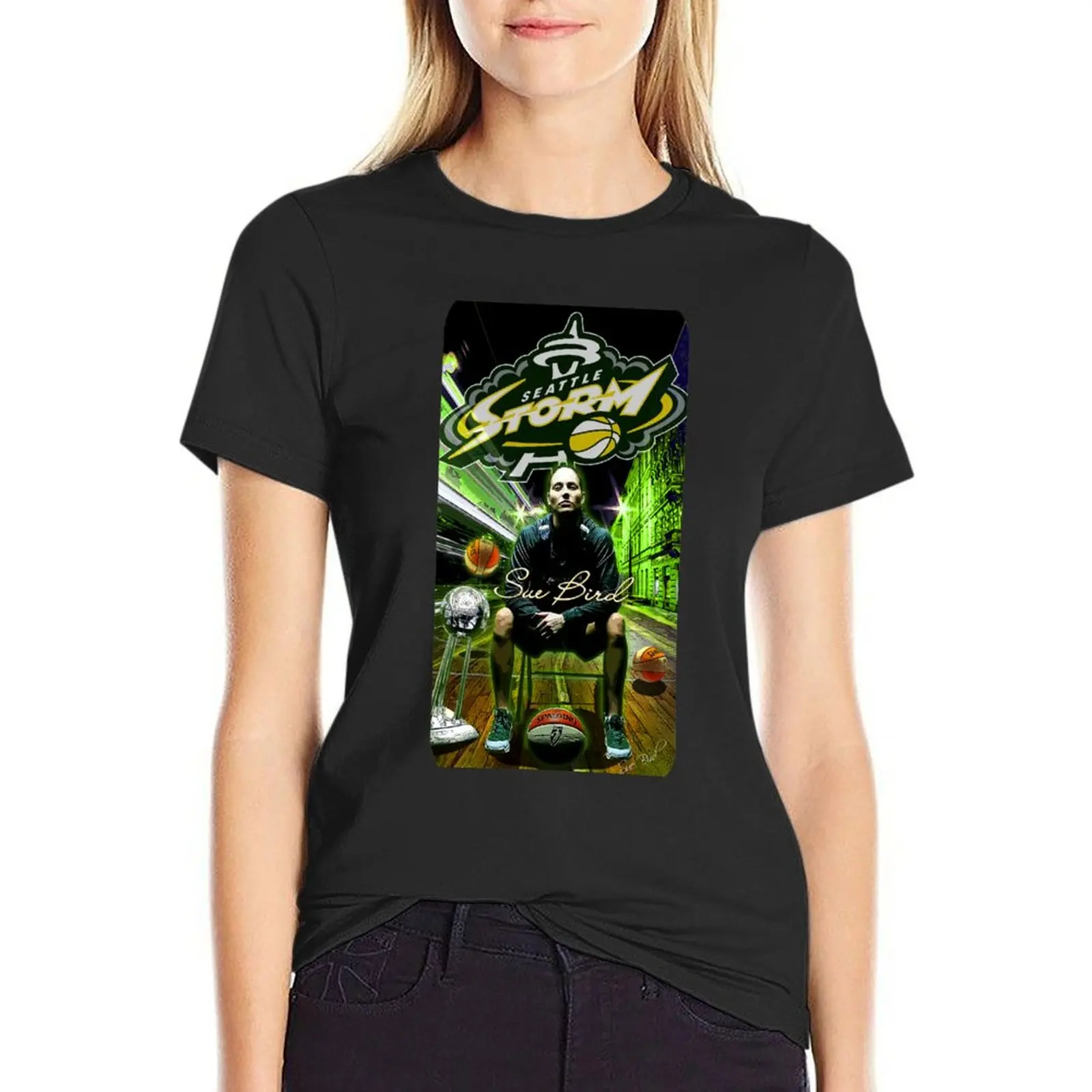 

Sue Bird All Star Phone Cases T-Shirt kawaii clothes funny vintage clothes oversized tight shirts for Women
