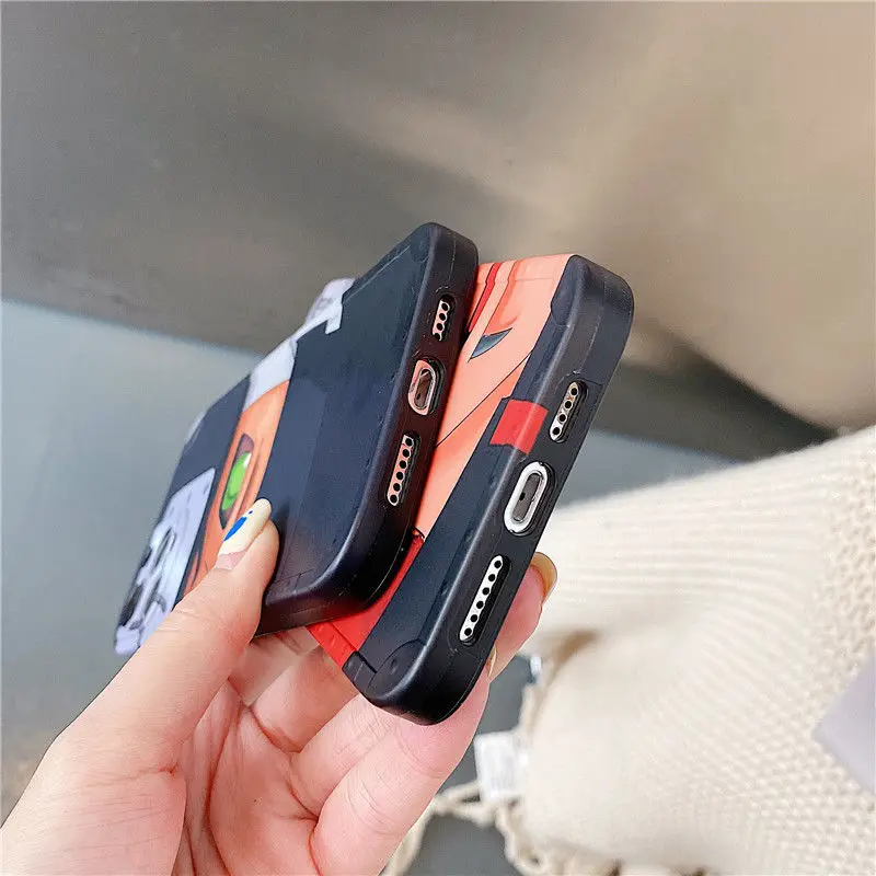 Anime Naruto Akatsuki Pein Kakuzu Soft Phone Case for iPhone 12 11 Pro Max XR XS Max 7 8 Plus X Protective Phone Back Cover 11 cases