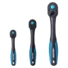 LIBRATON 72-Tooth Ratchet Wrench Quick Release Ratchet Handle Reversible 1/4'' 3/8'' 1/2'' Drive Auto Repair Tool Home DIY Tools