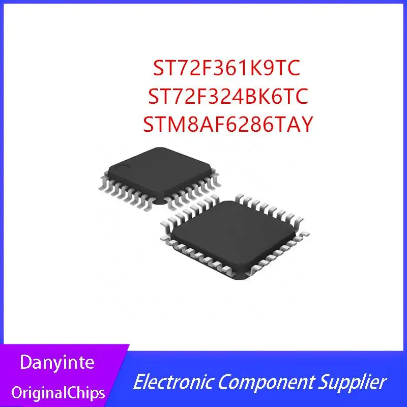 

NEW 2PCS/LOT ST72F324BK6TC STM8AF6286TAY ST72F361K9TC 72F361K9TC QFP-32