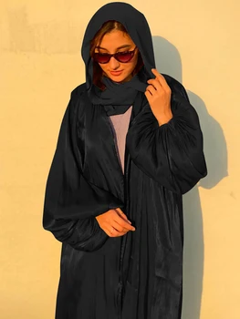 Kaftan Abayas For Women Kimono Musulmane Cardigan Dubai Abaya Turkey Islam Arabic Muslim Long Modest