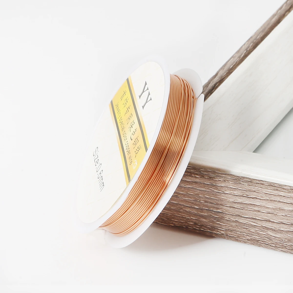 Premium Pure Copper Wire - Long-Lasting Color, Anti-Corrosion, High Flexibility for Jewelry Crafting and Beading