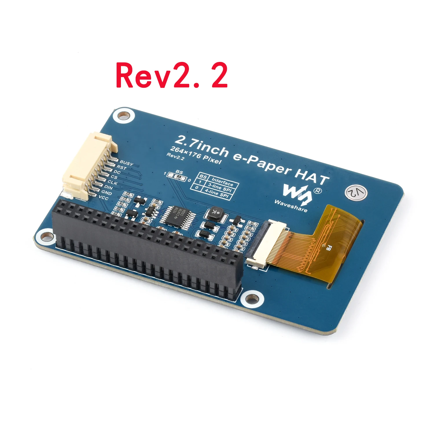 バイイーページ 2.7 インチ 264X176 SPI 電子ペーパー モジュール E-inK E-Paper