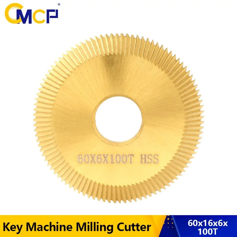 Cmcp Saw Blade For Key Cutting Machine 60x16x6mm100teeth Horizontal Key