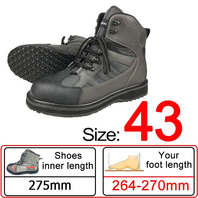 Size 43 Rubber Sole