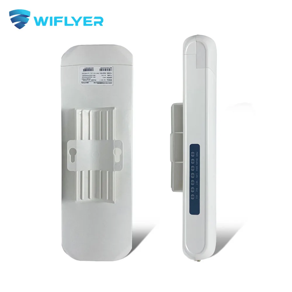Roteador Wifi à Prova Dágua para Exterior Modem para Exterior Cpe2801 4g Lte Cartão Sim Poe Wan Lan 300mbps Cpe2801