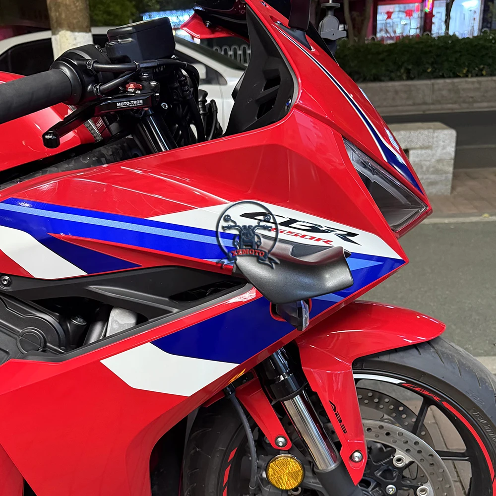 혼다 cbr650r CBR650R cbr 650r CBR 650 R 2024 2025 새로운 오토바이 공기 역학적 날개 페어링 사이드  윈드 윙 고정 액세서리-Freehip.co.kr