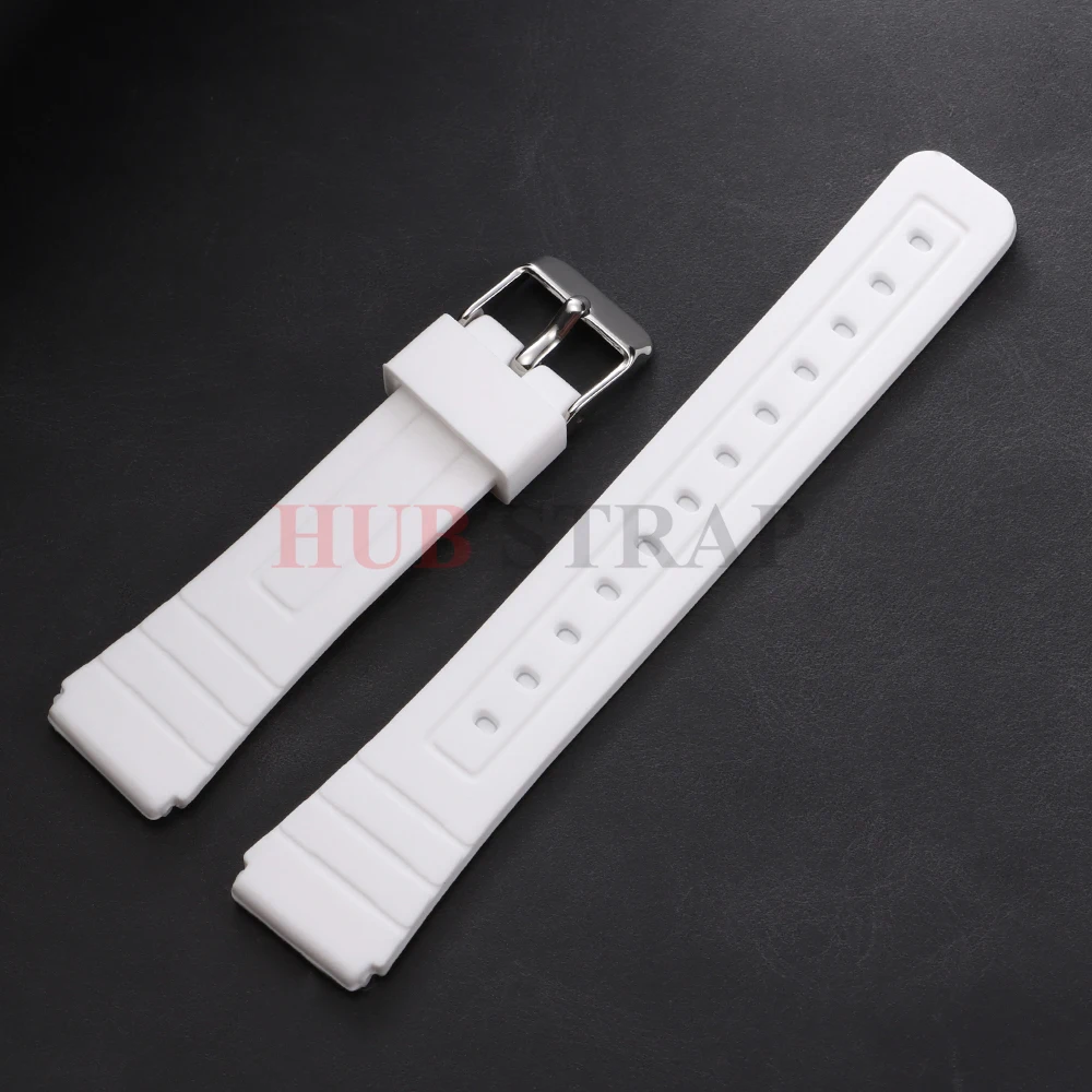 18 mm Silikon-Uhrenarmband für Casio F91W W800H SGW400 F-91W F84 F105/108 A158/168 AE1200, wasserdichtes Armband, Ersatzarmband – Detail 16