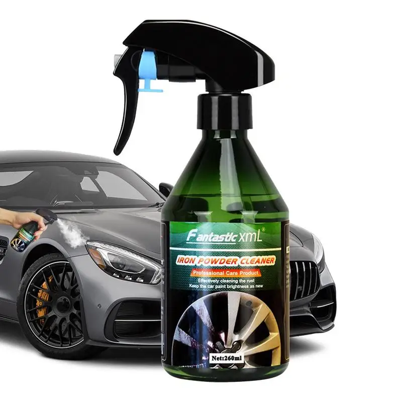 

Car Rust Remover Widely Applicable Automobile Iron Stain Cleaning Spray Long Lasting Automotive Wheel Rust Cleaning Liquid