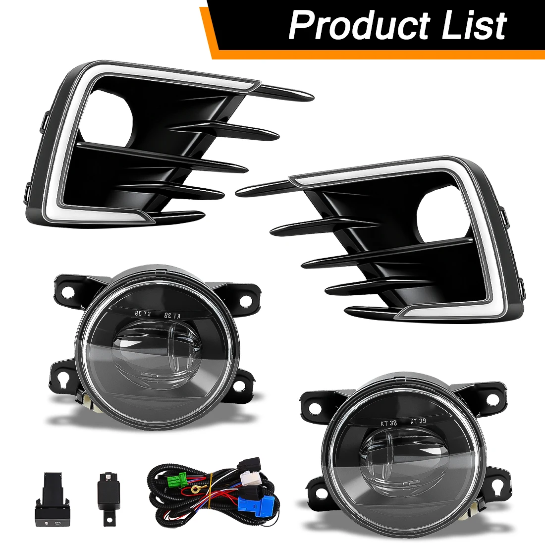 DRL with fog lamp