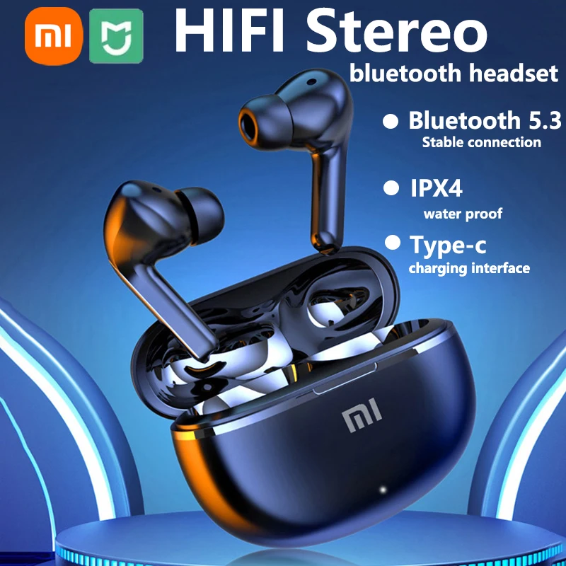 Xiaomi MIJIA Air 7 Earphone TWS Bluetooth Headset HiFi Wireless Headphone Mic Noise Reduction Earbuds Waterproof Game Motion wireless headphone bluetooth earphones wireless earphone