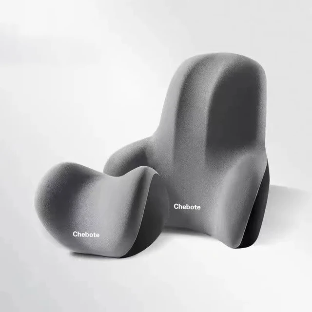 Coussin lombaire en mousse à mémoire de forme pour voiture et bureau, Support de taille post-partum, oreiller multifonctionnel pour soulager la douleur 4
