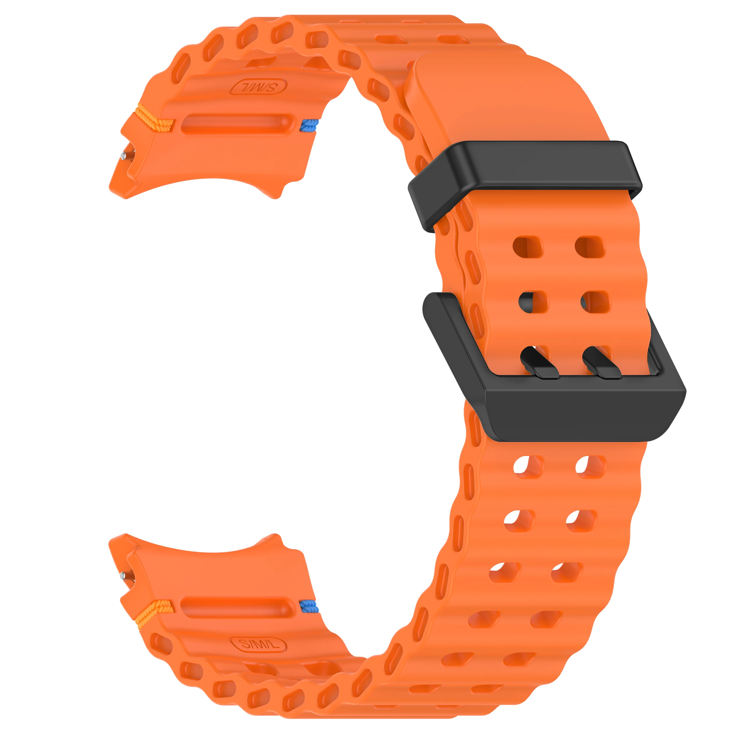 Seamless Silicone Watch Band - Versatile Smartwatch Strap