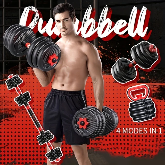 4-in-1 Adjustable Dumbbell Set 3