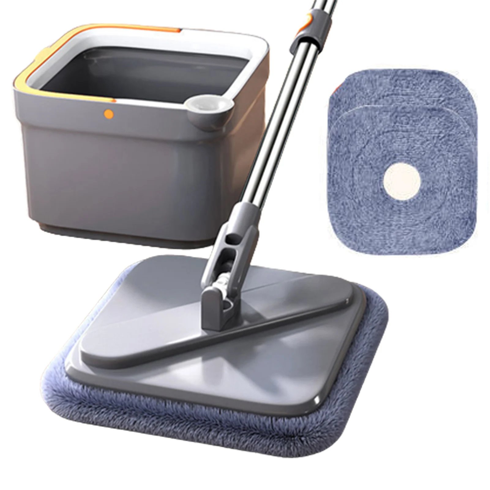 

Wet and Dry Use Microfiber Mops Indoor Adjustable Quick Dry Mop for Home Cleaning Supplies