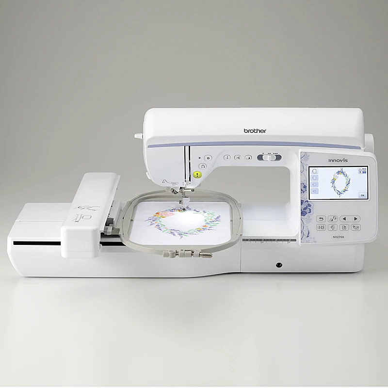 Brother Home Computer Automatic Embroidery And Sewing Machine NV2700  4.9-inch Color Touch Display - AliExpress