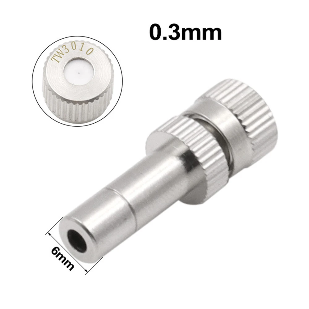 Low Pressure High Quality Atomizing Misting Nozzle Spray Injector Atomization Head Mister Mist Spraying System Nozzle 4