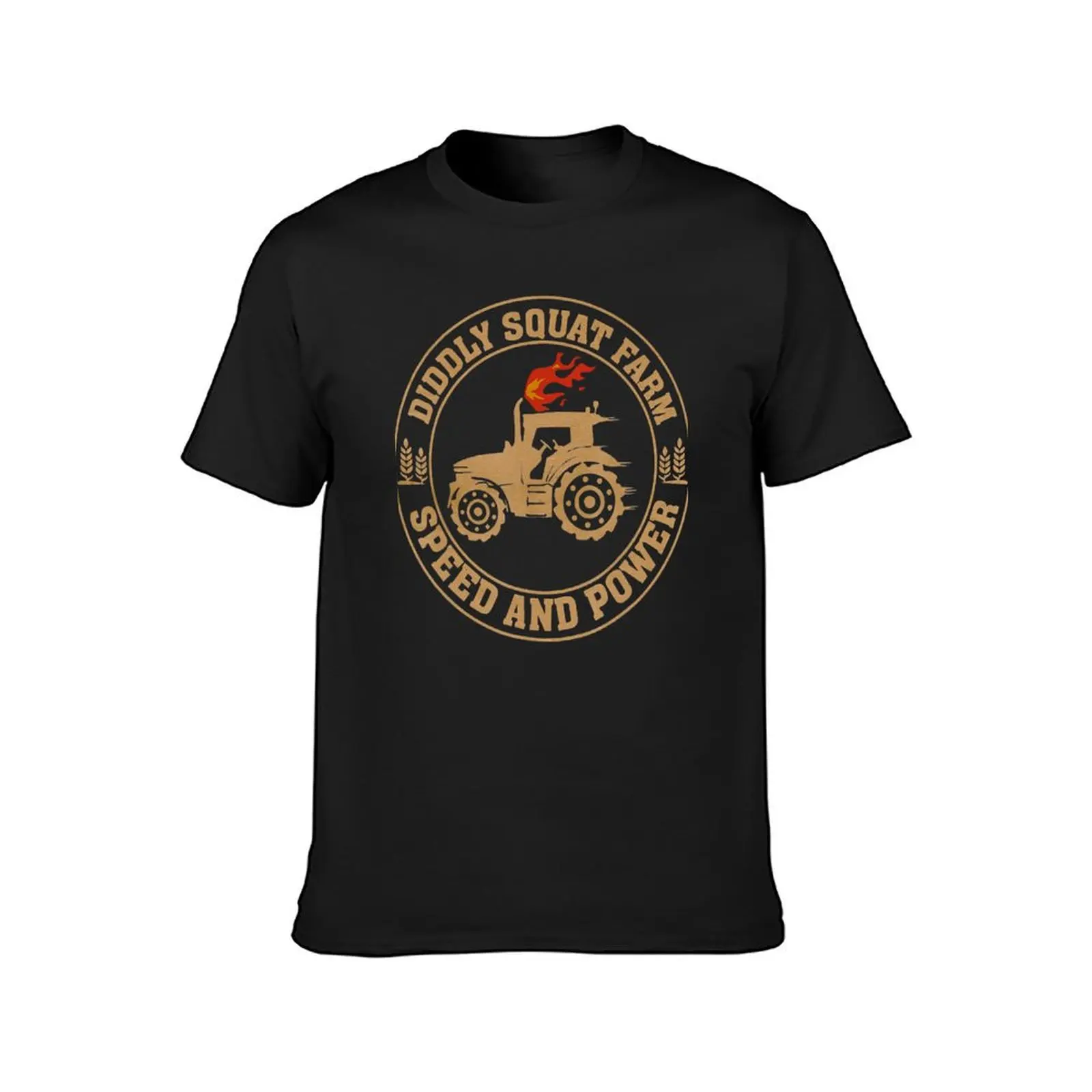 Идеальный дизайн трактора, футболка Diddly Squat Farm Speed And Power, летняя одежда, футболки funnys для мужчин, упаковка