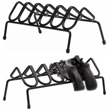 

Pistol Gun Rack for Gun Safe Holds 4/6 Holder Handguns for Gun Stand Handgun Storage Organization Pistols Revolvers Non-Slip