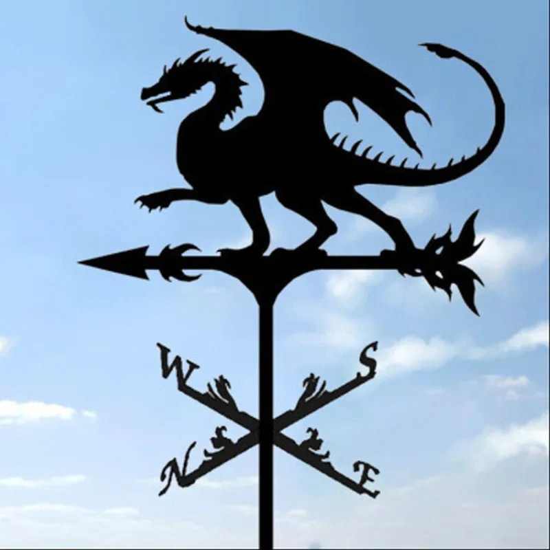

Garden Decoration outdoor House Roof Weather Vane Wind Direction Indicator Vane Weathervane