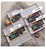 Mijello Two tone Granulation Settling Watercolor Paint Package 34 Colors 0.5/1/2ml Artist Beginner Acuarela Art Supplies 2025 1
