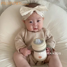 

Baby Outdoor Outing Picnic Thermos Cartoon Print Portable Kids Straw Keep Cup Tourist Home Newborn Drinking Water Keep Bottle