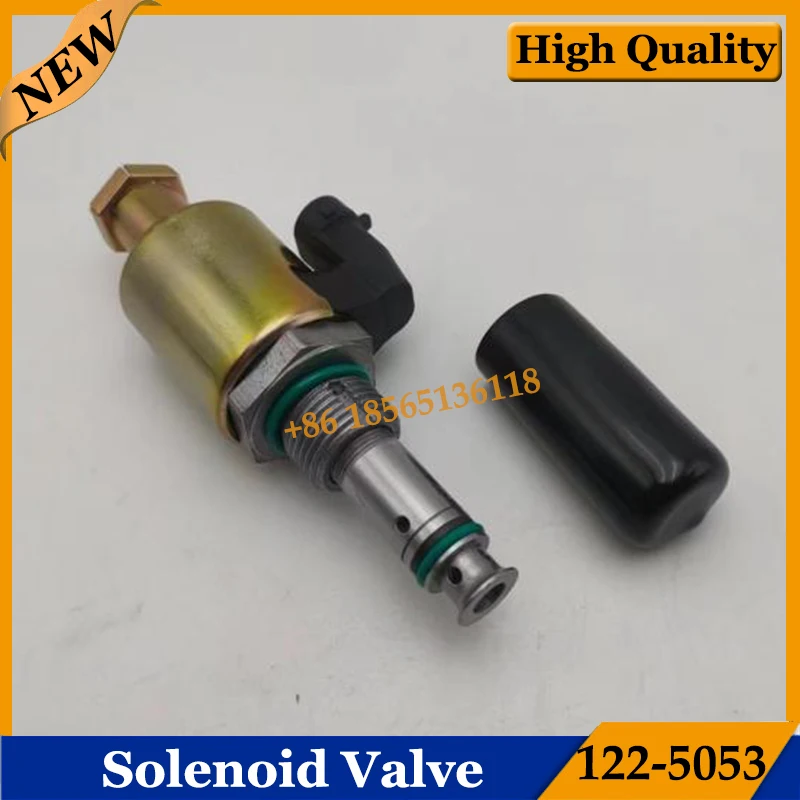 

122-5053 1225053 Excavator E322C E325C 3126 3126B 3126E C7 High Quality Solenoid Valve for Caterpillar Spare Parts