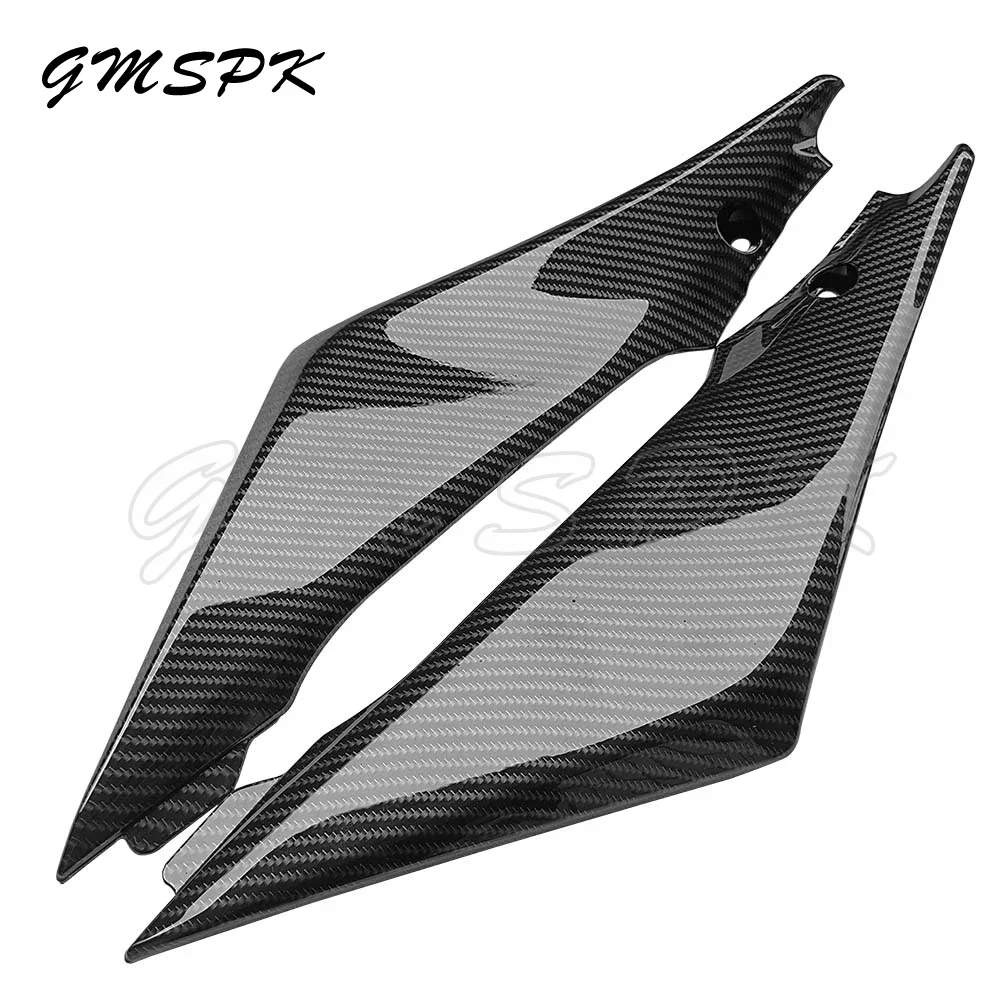 Motorcycle Gas Tank Side Left Right Cover Panel Fairing Carbon Fiber Style Fit for SUZUKI GSX-R1000 GSXR1000 K5 2005 2006 motorcycle fairing