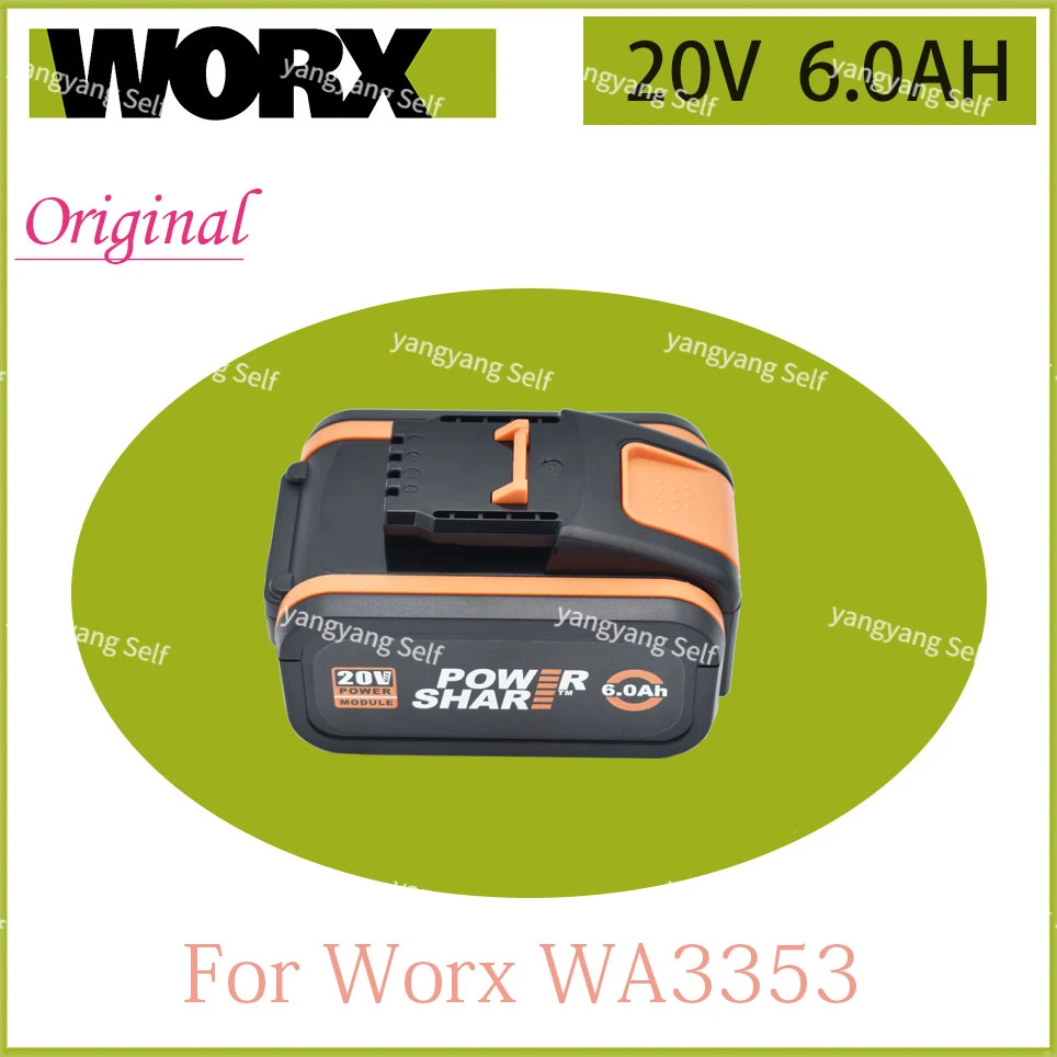 20V Battery 4000mah 8000mah Li-ion for Worx WX390/WX176/WX166.4/WX372.1  WX800/WX678/WX550/WX532/WG894E WG629E/WG329E/WG2 - AliExpress