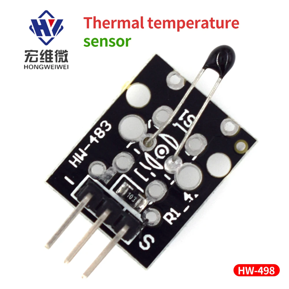 5pcs/lot KY 013 analog temperature sensor module 3 pin starter kit thermistor measurement