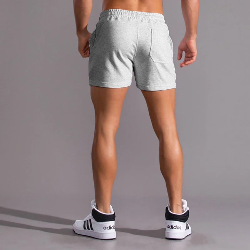 Summer New 100% Cotton Casual Shorts Men High Quality Fashion Short Pants Men Side Pockets Zip Outdoor Running Shorts Men 2