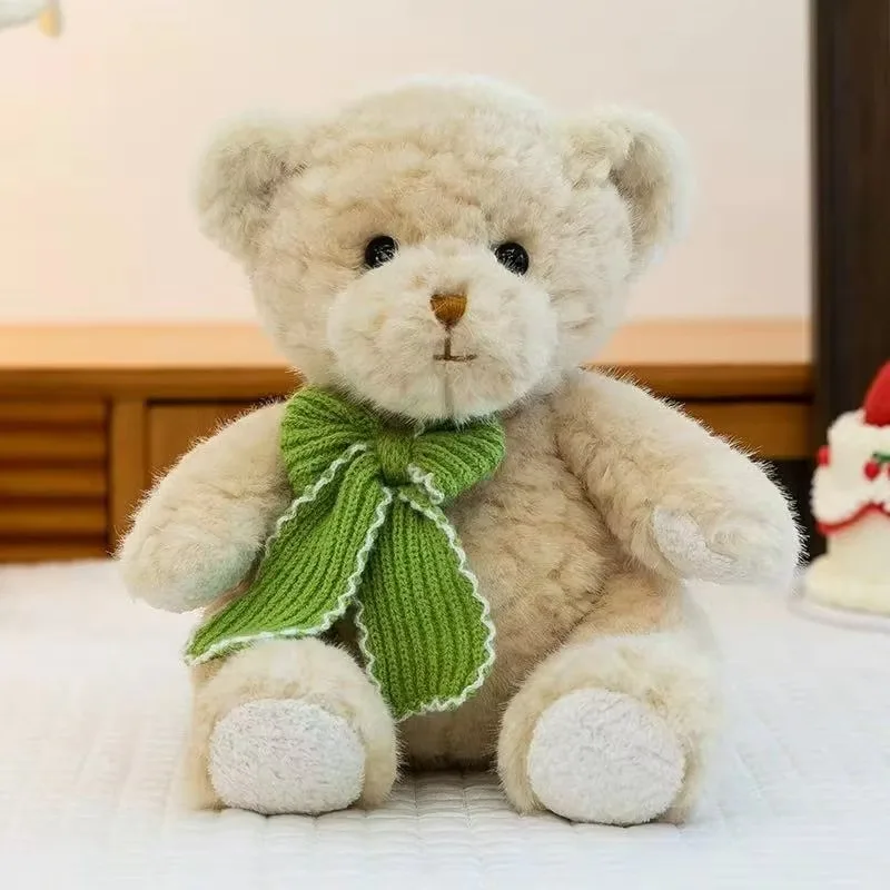 부드러운 나비넥타이 테디베어 봉제인형, 세탁 가능한 샤워 생일선물, 아이방 집꾸미기, 팬 컬렉션