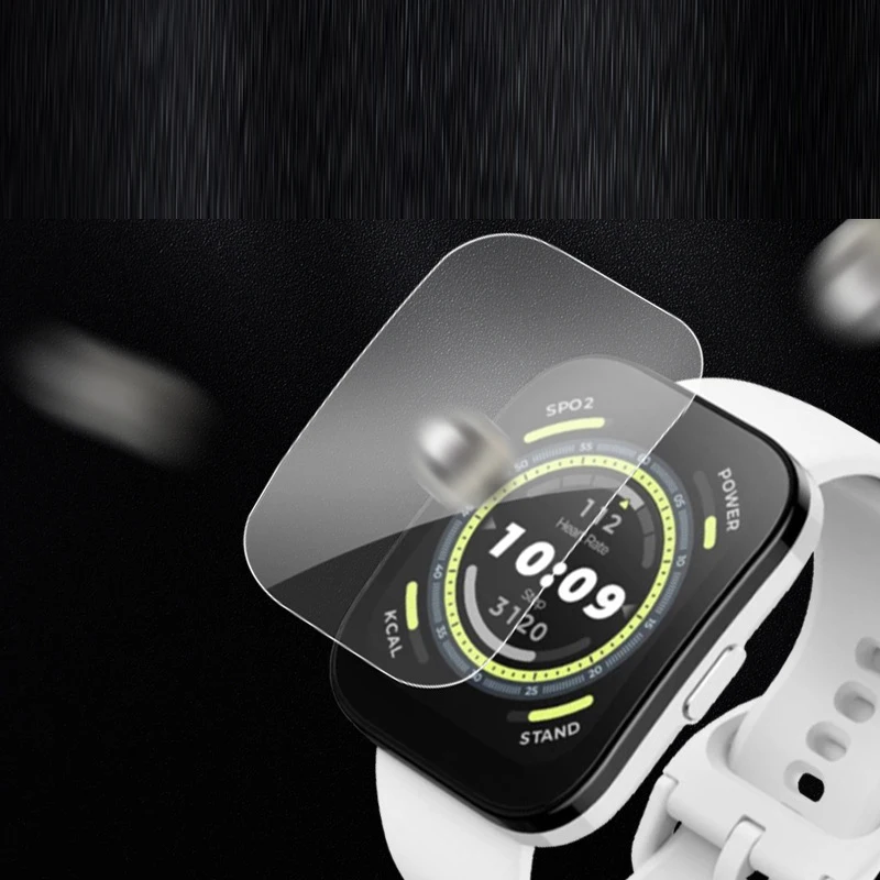 4 Pellicole Salvaschermo Per Amazfit Active 2 44mm – 3D Copertura Totale, 9H Anti-graffio