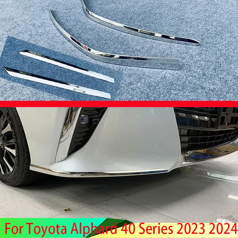 For Toyota Alphard 40 Series 2023 2024 Car Accessories Stainless