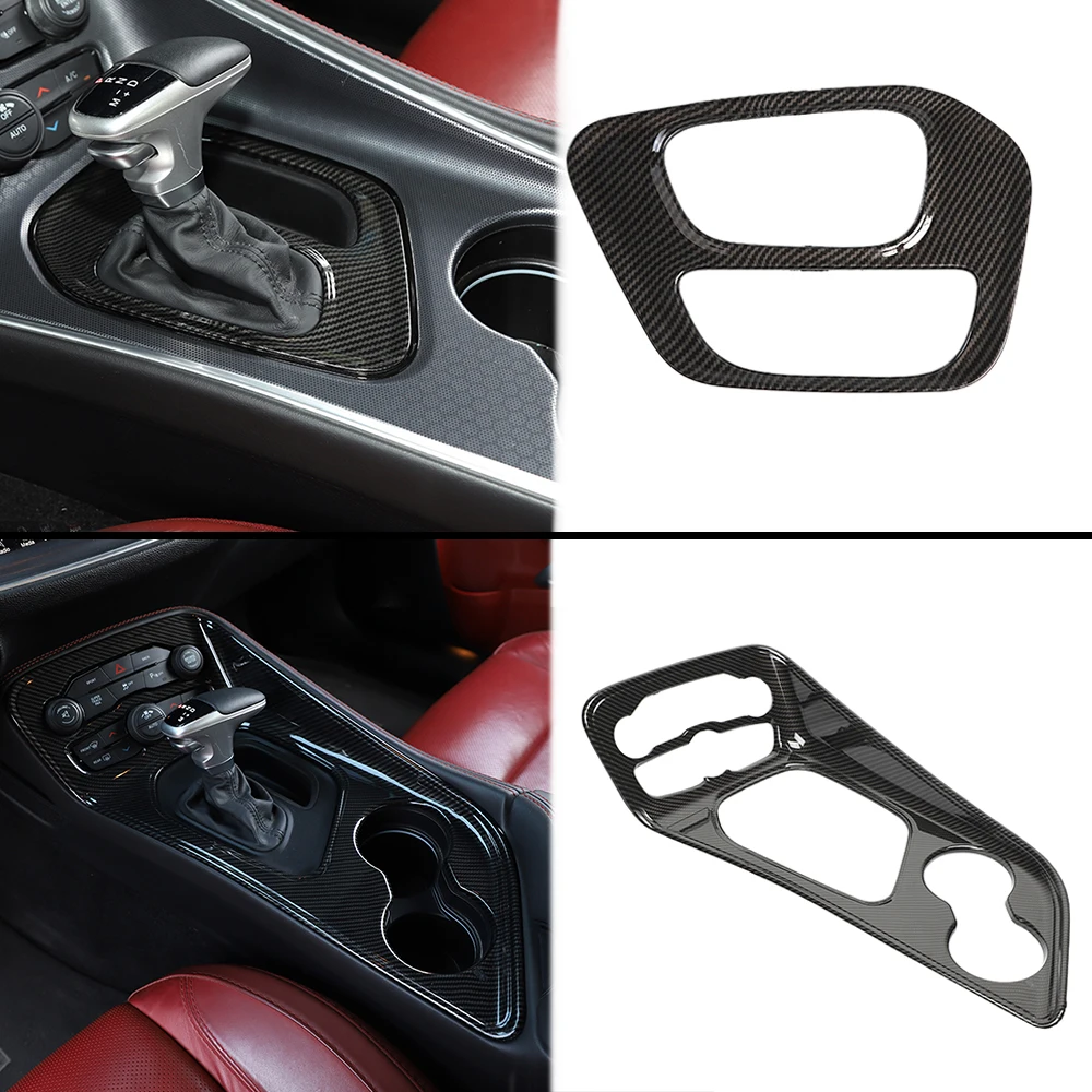 ダッジチャレンジャー 車 ギアシフトパネル 装飾カバー 2015 2016 2017 2018 2019 2020 2021 デカールトリム インテリアアクセサリー ダッジチャレンジャー用カーセンターコンソールギアシフトデコレーションパネル、インテリアアクセサリー、2015、2016、2017、2018、2019、2020、2021-2024  - AliExpress