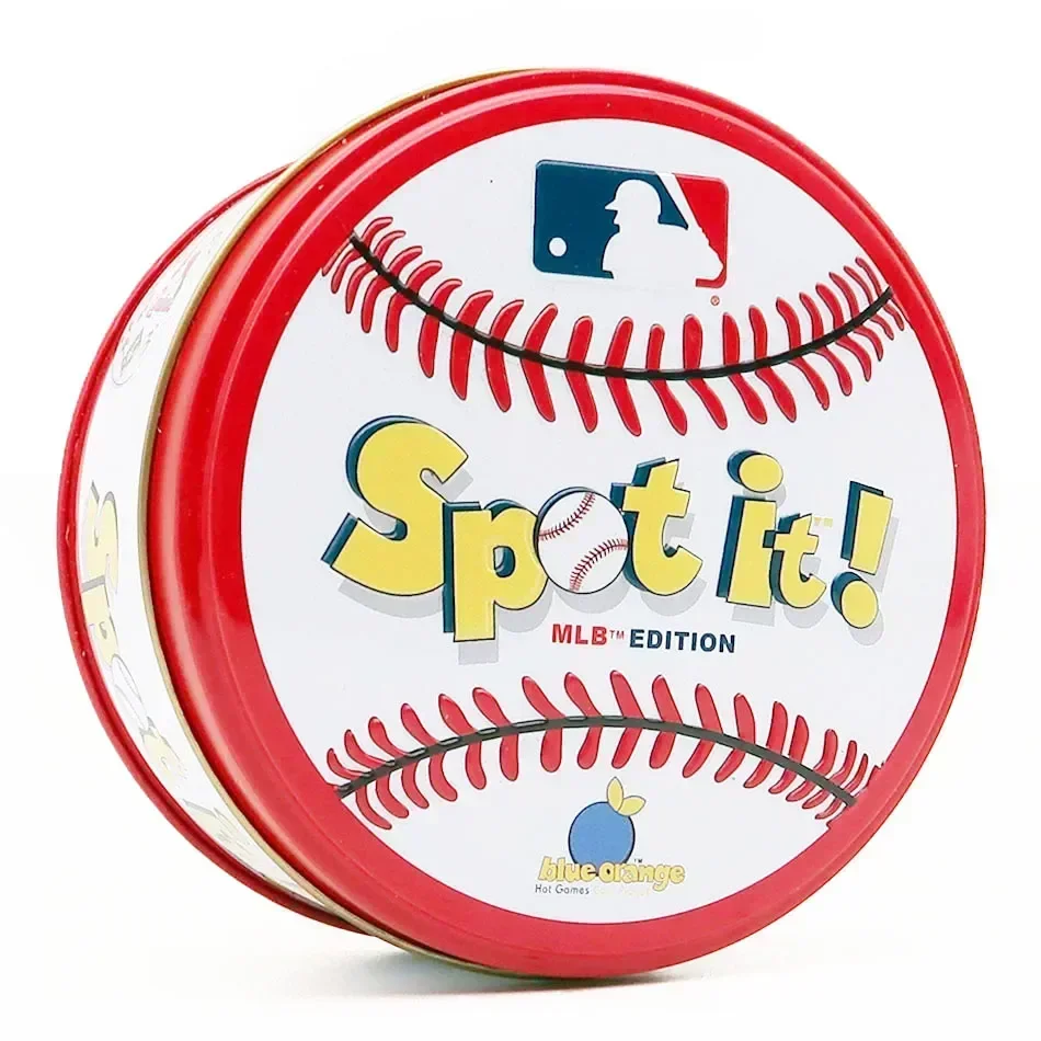 Spot It Mlb 에디션 도블 카드 게임 박스, 도블 카드 게임 파티 게임, 힙한 키즈 보드 게임 