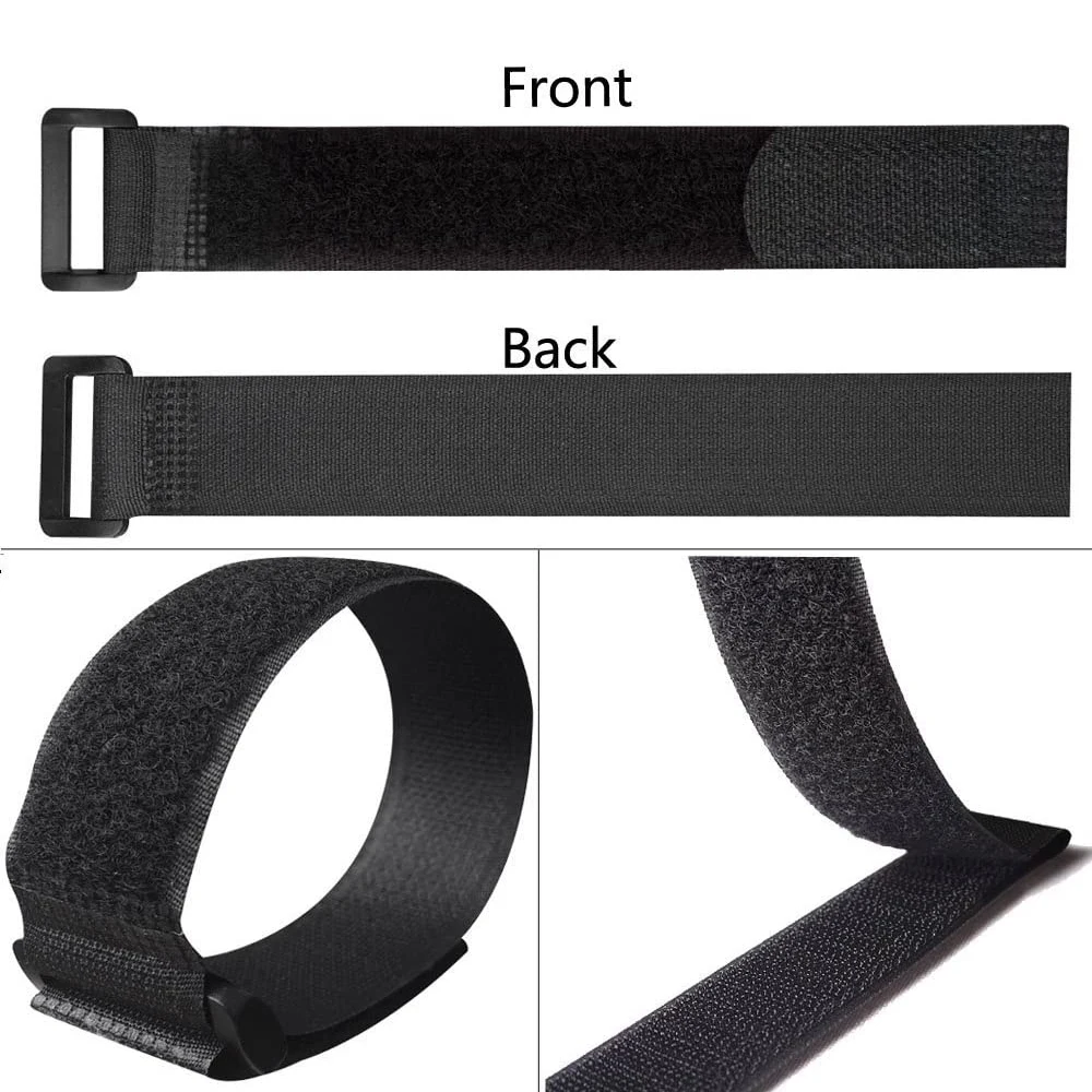 Reusable Fastening Bike Tie Nylon Hook & Loop 10PCS 2.5*30cm